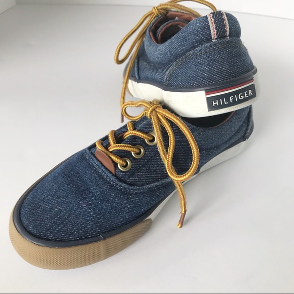 Tommy Hilfiger Other - Tommy Hilfiger Boys Oxford Sneakers Dennis Denim